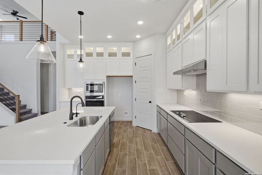 Furnished interior in a model home at Megan's Landing in Castroville (Image 16). Furnished interior in a model home at Megan's Landing in Castroville (Image 16).
