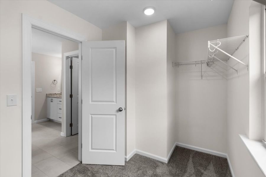 Walk-In Closet | 5085 Anna Creek Way by Ivey Homes