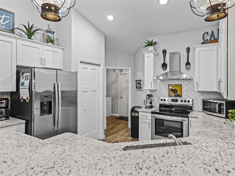 Furnished interior view inside a new home in , Bushnell (Image 37).