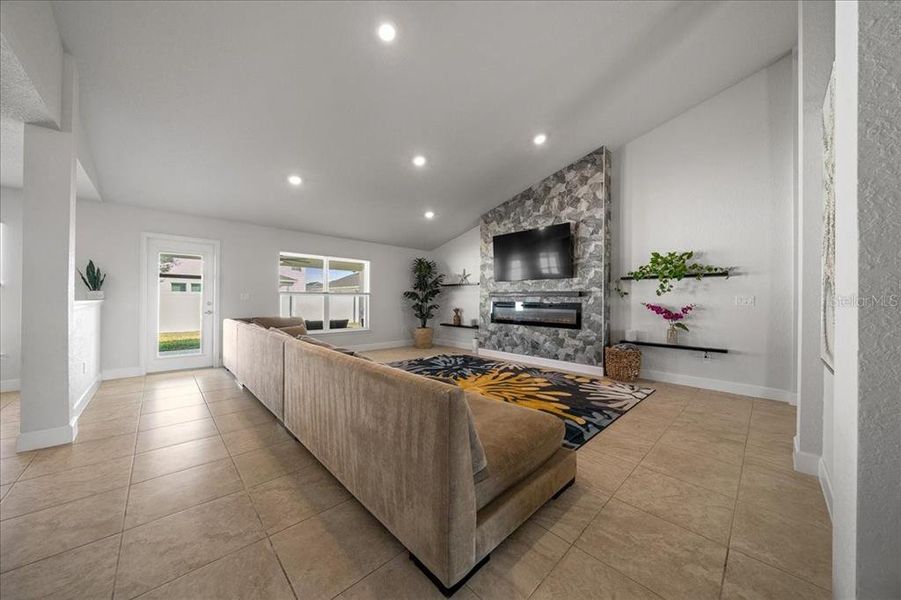 Furnished interior view inside a new home in , Ocala (Image 34). Furnished interior view inside a new home in , Ocala (Image 34).