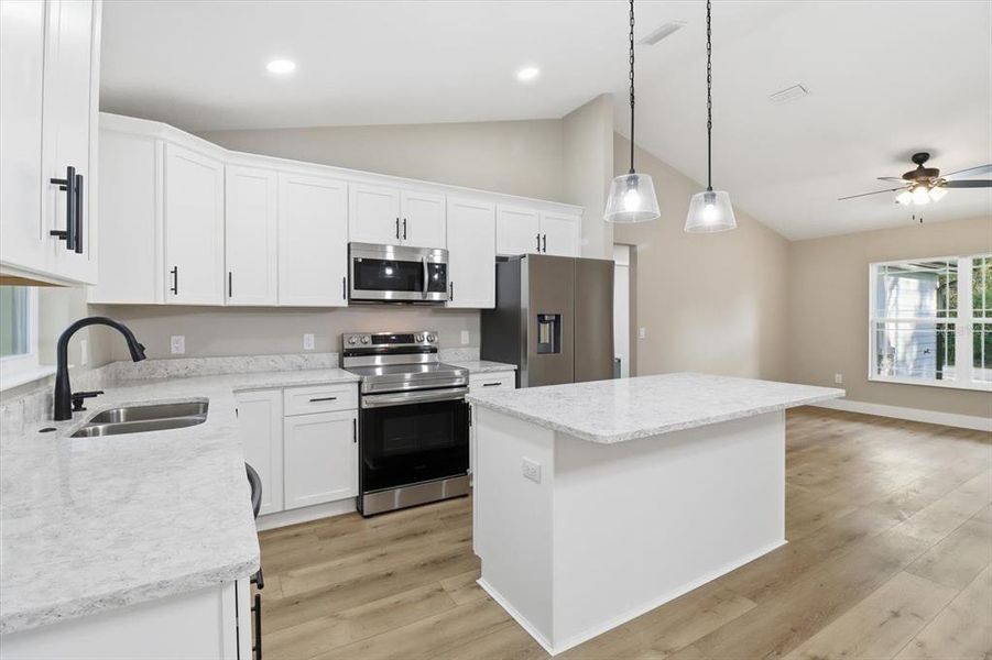 Furnished interior view inside a new home in , Inverness (Image 7).