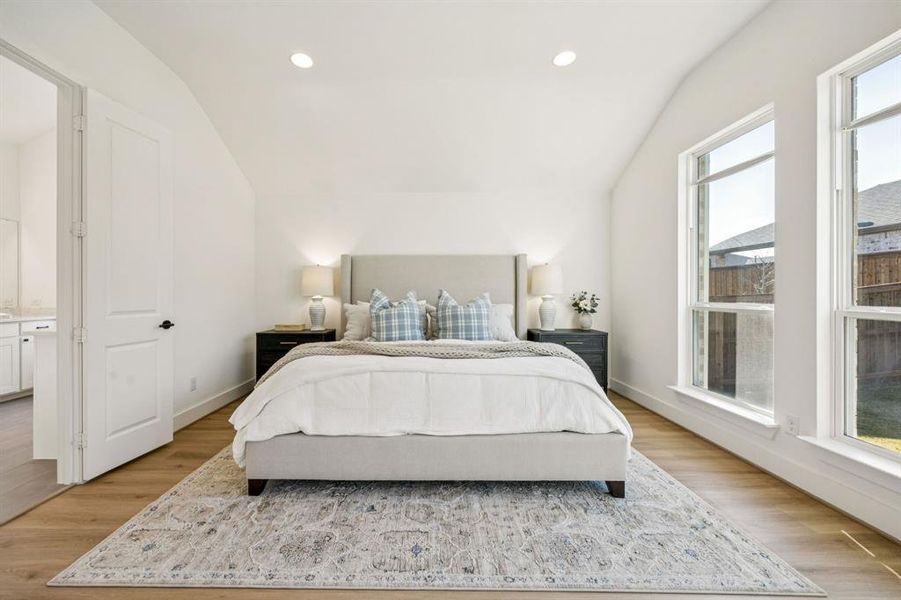 Furnished interior view inside a new home in , Fort Worth (Image 13).