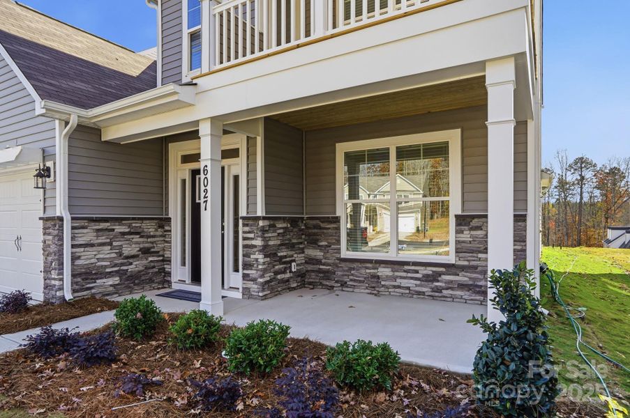Exterior details and patio area of a home in Grier Meadows, Charlotte (Image 25).
