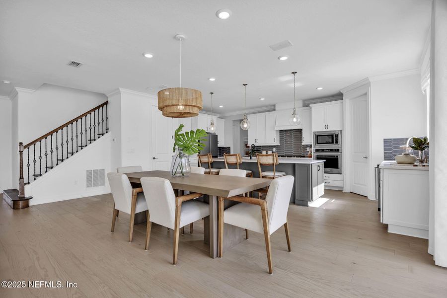 Furnished interior view inside a new home in Double Branch, Middleburg (Image 10).