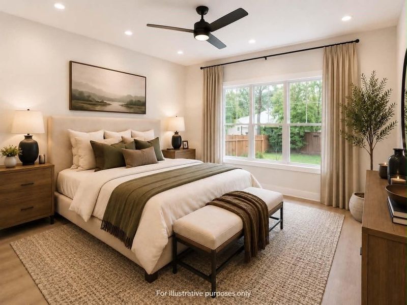 Furnished interior view inside a new home in , Montgomery (Image 6). Furnished interior view inside a new home in , Montgomery (Image 6).