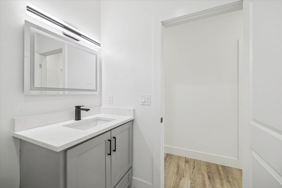 Furnished interior view inside a new home in , Houston (Image 9).