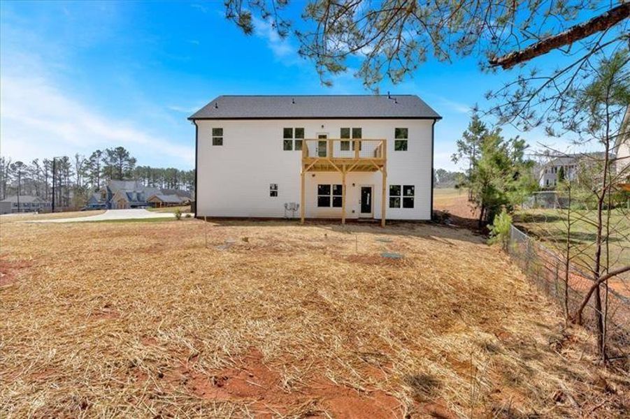 Exterior details and patio area of a home in , Douglasville (Image 3). Exterior details and patio area of a home in , Douglasville (Image 3).