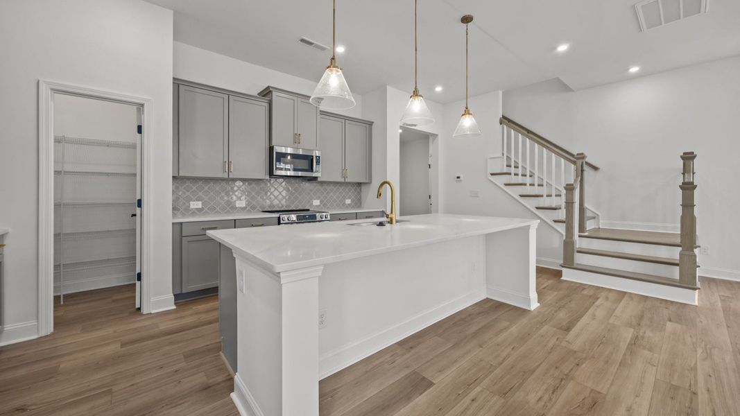 The Brentwood by DRB Homes at Miller Farm in Charlotte NC - Kitchen