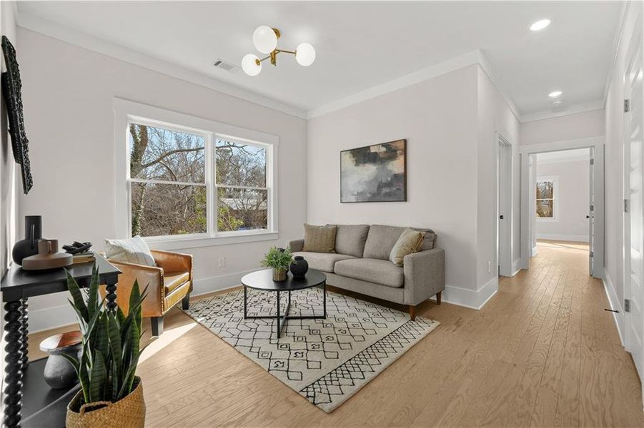 Furnished interior view inside a new home in , Scottdale (Image 36).