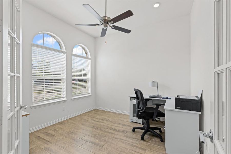 Office can double as guest bedroom Office can double as guest bedroom