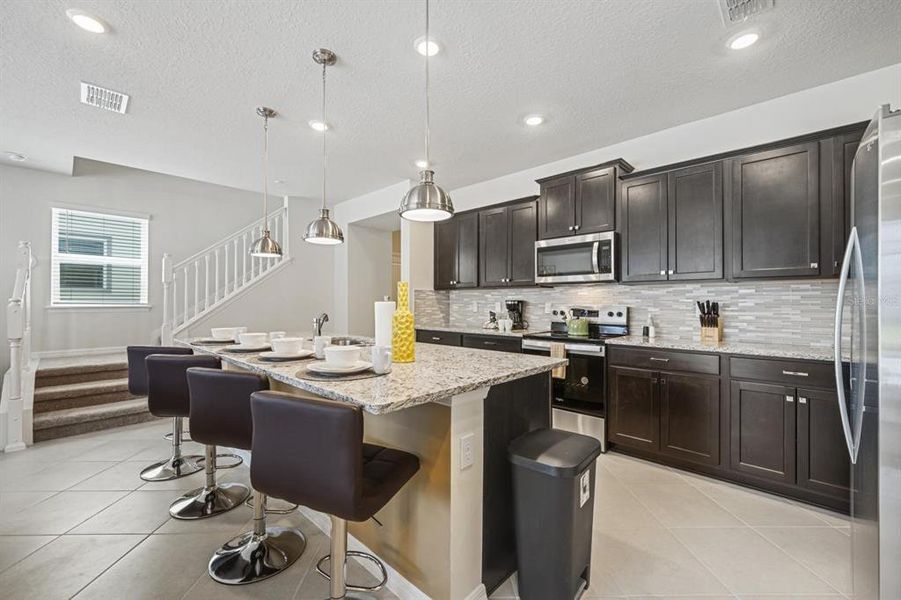 Furnished interior view inside a new home in , Clermont (Image 9). Furnished interior view inside a new home in , Clermont (Image 9).