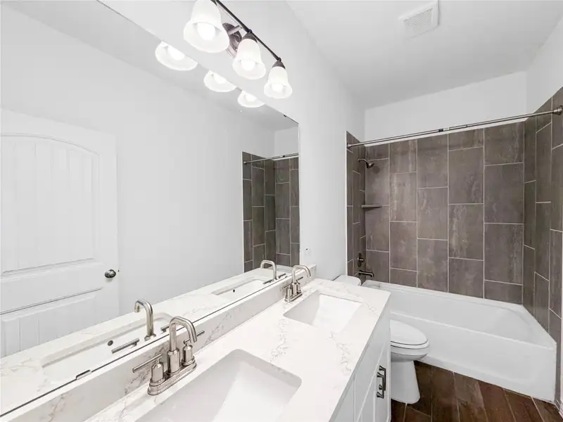 Furnished interior view inside a new home in , Canyon Lake (Image 4). Furnished interior view inside a new home in , Canyon Lake (Image 4).