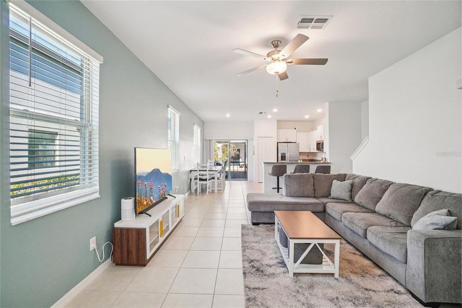 Furnished interior view inside a new home in Bryant Square: The Townes, New Port Richey (Image 5).