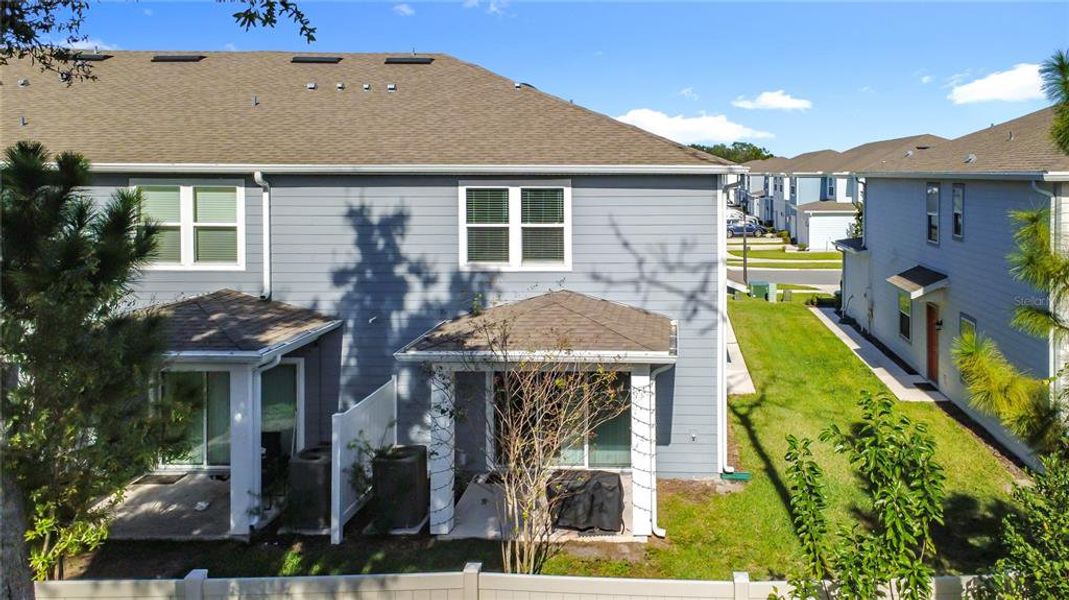 Exterior details and patio area of a home in , Winter Park (Image 31). Exterior details and patio area of a home in , Winter Park (Image 31).