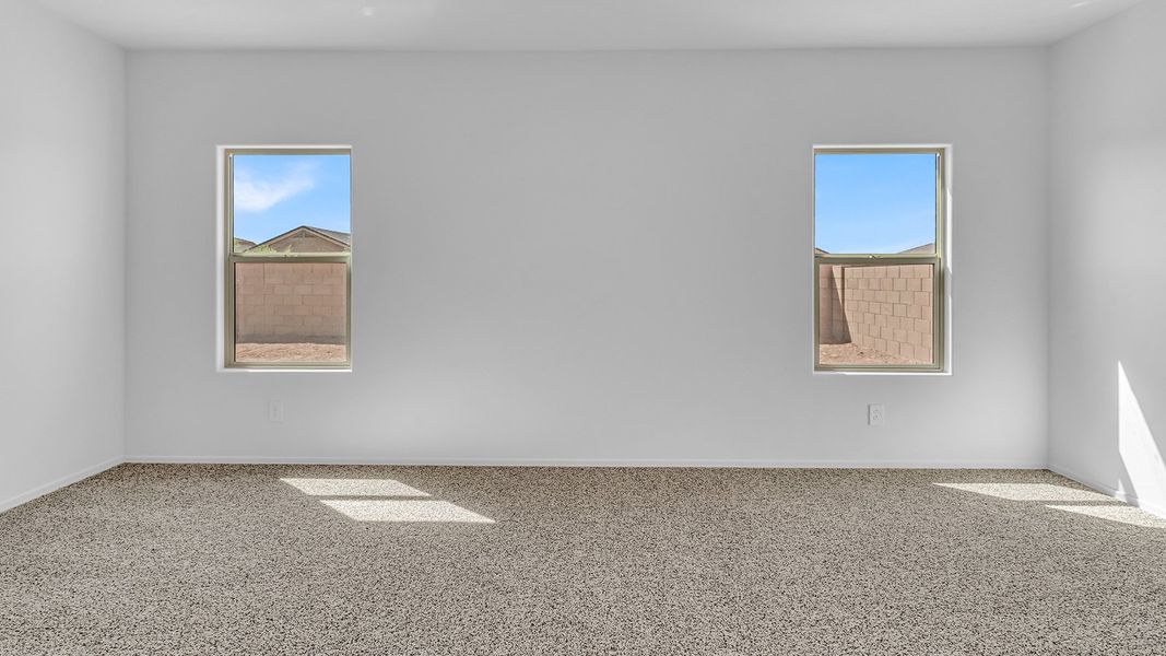 Representative unfurnished interior of a home built from the Pearl by D.R. Horton in Saguaro Bloom, Marana (Image 36).
