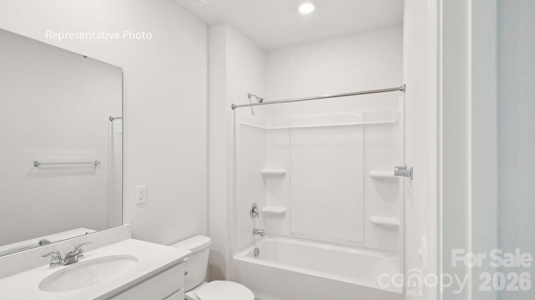 Furnished interior view inside a new home in Wallace Springs, Statesville (Image 6).