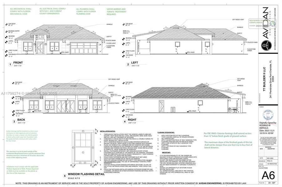 Exterior rendering of this home design in , Port Charlotte, FL (Image 3). Exterior rendering of this home design in , Port Charlotte, FL (Image 3).
