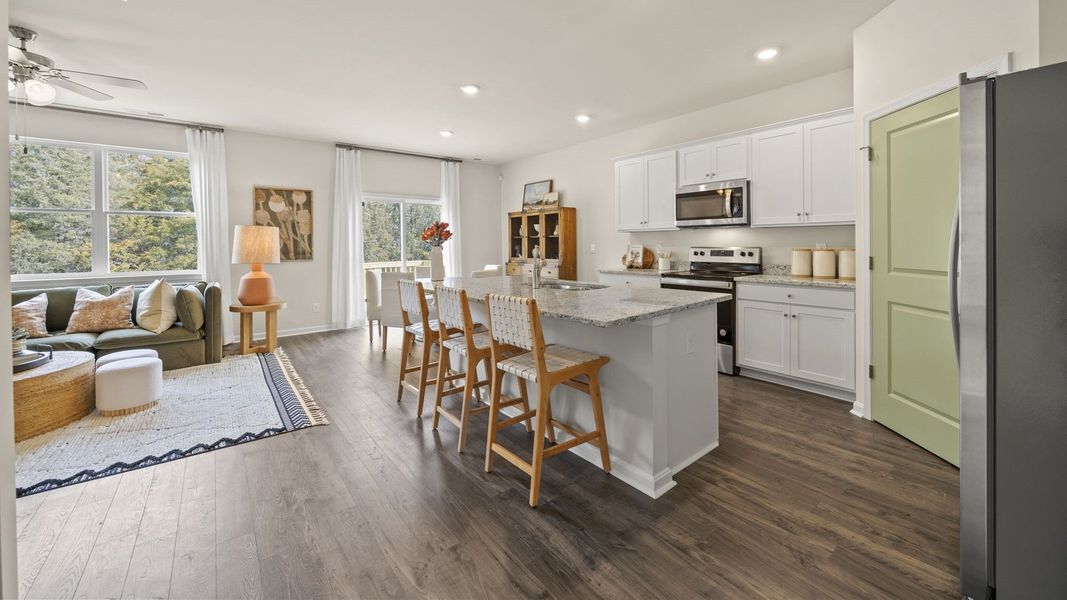 Furnished interior view inside a new home in Tooley Harbor, Elizabeth City (Image 6).