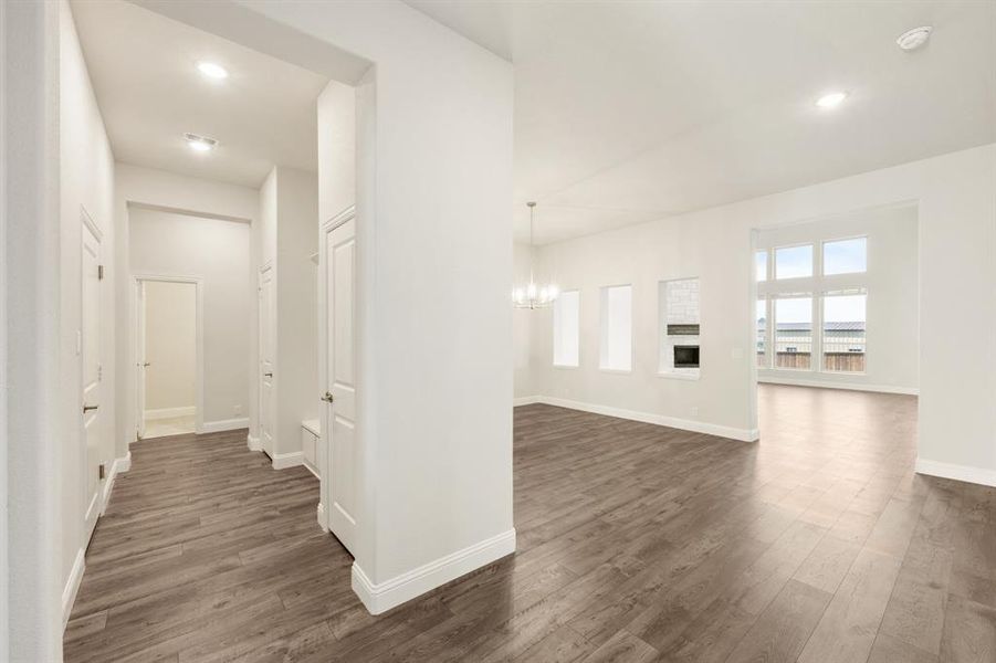 Spacious, unfurnished interior of a new home in Wildcat Ridge, Godley (Image 24). Spacious, unfurnished interior of a new home in Wildcat Ridge, Godley (Image 24).