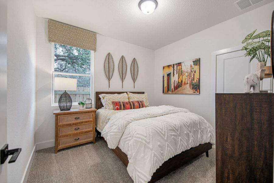 Representative furnished interior of a home built from the Athena – Augustine Collection by Chesmar Homes in Santa Rita Ranch, Liberty Hill (Image 10). Representative furnished interior of a home built from the Athena – Augustine Collection by Chesmar Homes in Santa Rita Ranch, Liberty Hill (Image 10).