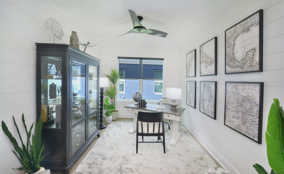 Furnished interior view inside a new home in Persimmon Park, Wesley Chapel (Image 14). Furnished interior view inside a new home in Persimmon Park, Wesley Chapel (Image 14).