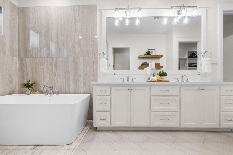 Furnished interior view inside a new home in , College Station (Image 34).