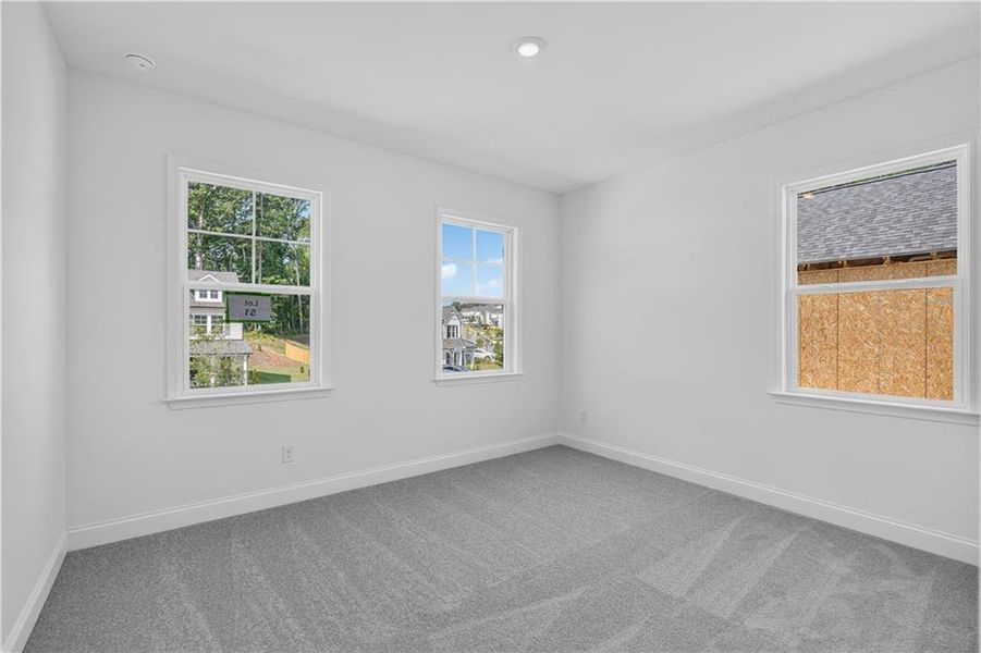 Spacious, unfurnished interior of a new home in Bailey Fence, Dacula (Image 36). Spacious, unfurnished interior of a new home in Bailey Fence, Dacula (Image 36).