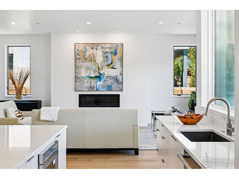 Furnished interior view inside a new home in , Boulder (Image 13).
