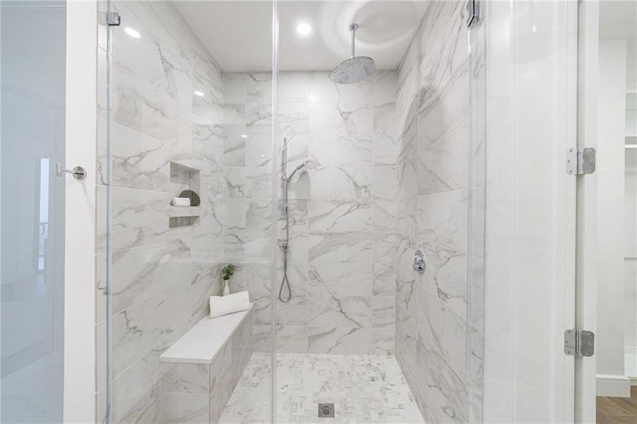 Furnished interior view inside a new home in The Dillon Buckhead, Atlanta (Image 14).