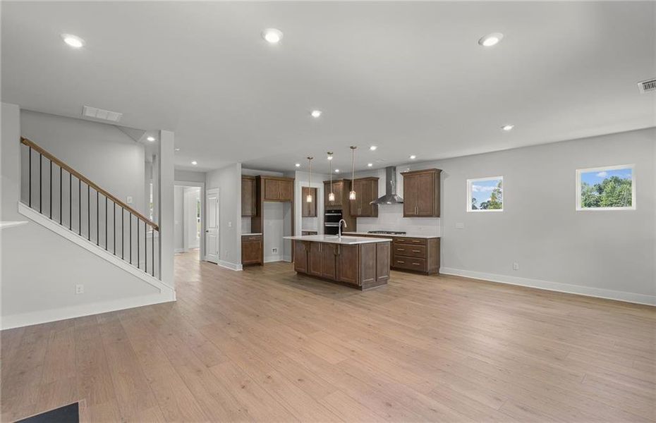 Furnished interior view inside a new home in Creekside at Skelton, Jefferson (Image 4).