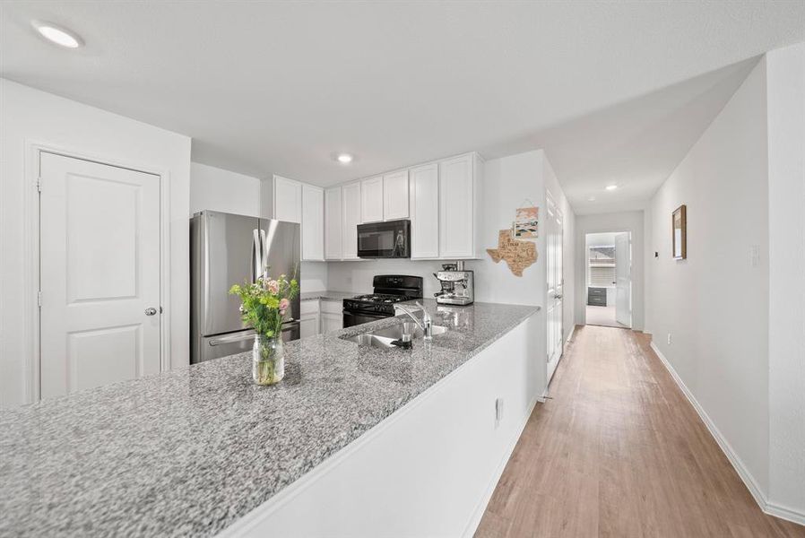 Furnished interior view inside a new home in , Fort Worth (Image 10).