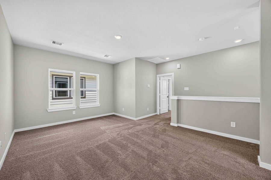 Spacious, unfurnished interior of a new home in La Segarra 40', Brookshire (Image 30). Spacious, unfurnished interior of a new home in La Segarra 40', Brookshire (Image 30).