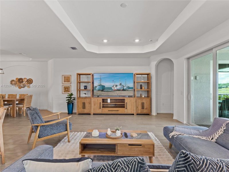 Furnished interior view inside a new home in , Punta Gorda (Image 11).