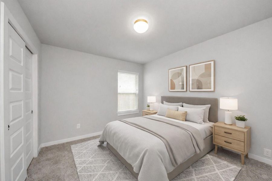 *Virtually Staged* Second Bedroom