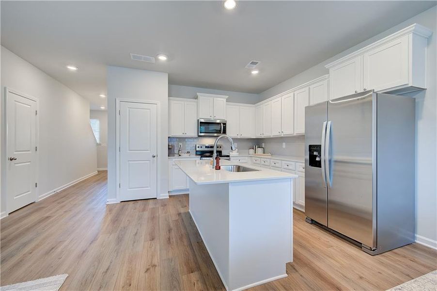 Furnished interior view inside a new home in Avery Landing, McDonough (Image 16).