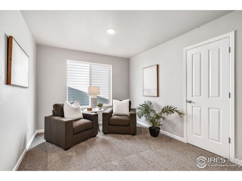 Furnished interior view inside a new home in Pintail Commons at Johnstown Village, Johnstown (Image 13).