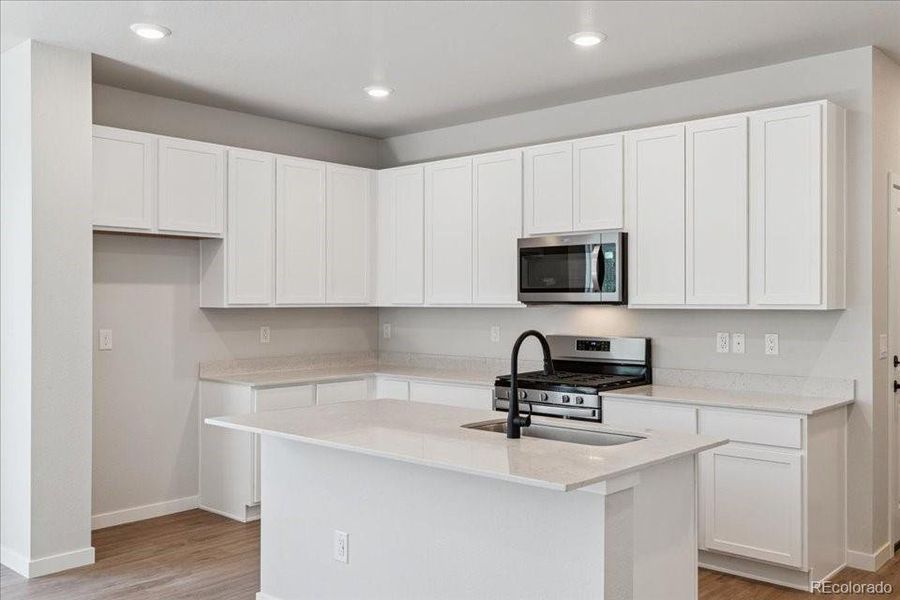 Furnished interior view inside a new home in Paired Homes at Alder Creek, Parker (Image 5).