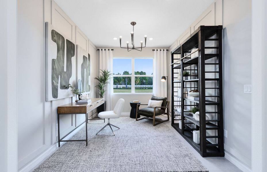 Representative furnished interior of a home built from the Prosperity by Del Webb in Del Webb Sunbridge, St. Cloud (Image 8).