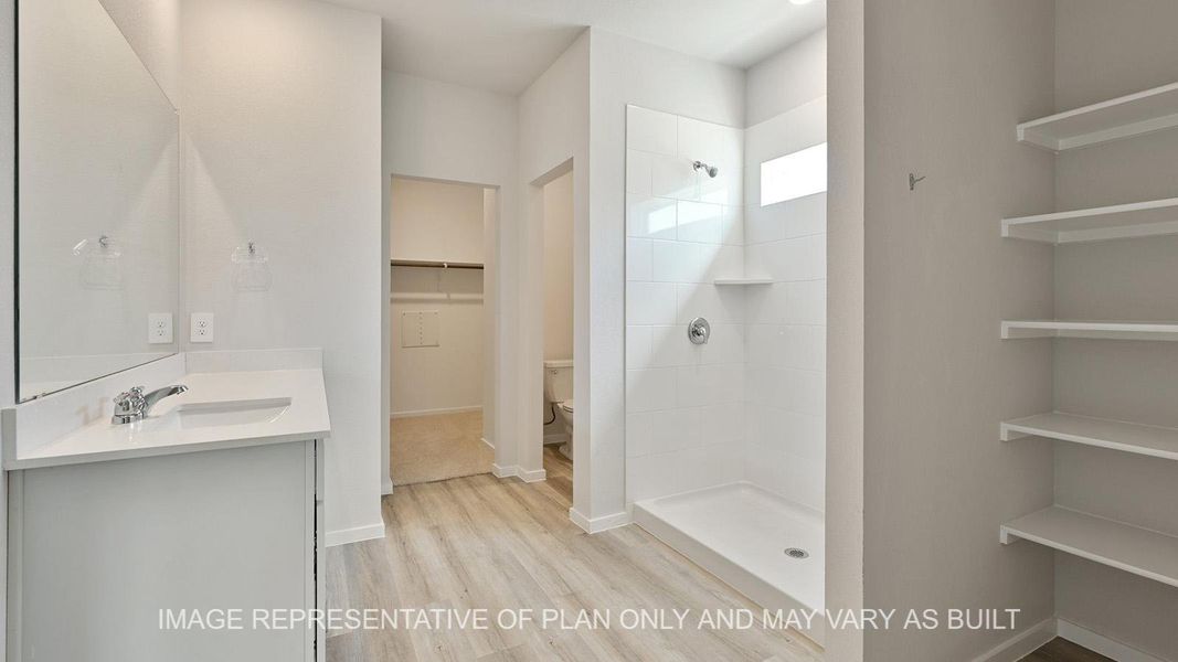 Furnished interior view inside a new home in Midtown Reserve, College Station (Image 7). Furnished interior view inside a new home in Midtown Reserve, College Station (Image 7).