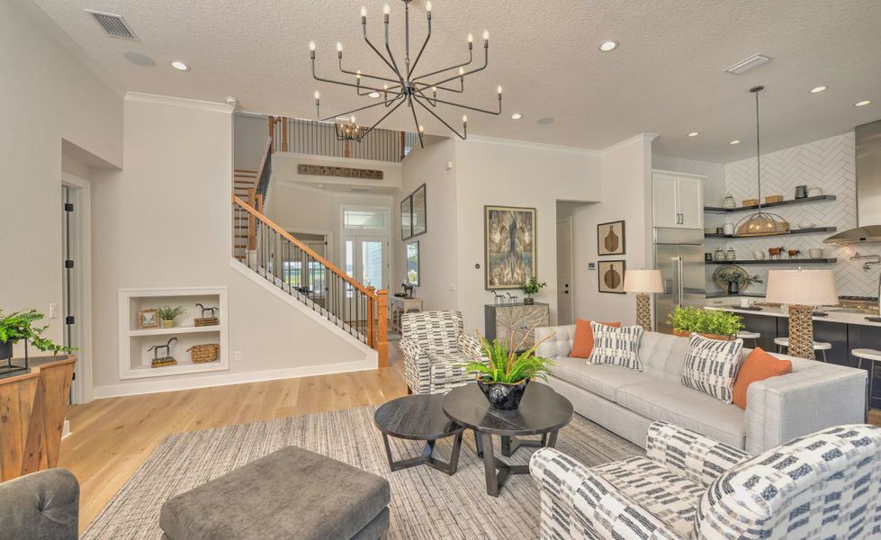 Furnished interior view inside a new home in Seven Pines, Jacksonville (Image 17).