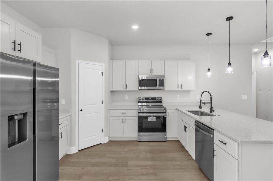 Furnished interior view inside a new home in , Ocala (Image 14).