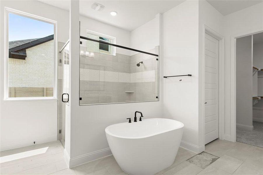 Furnished interior view inside a new home in Painted Tree Woodlands, McKinney (Image 6).