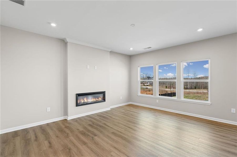 Spacious, unfurnished interior of a new home in Twin Lakes, Hoschton (Image 15). Spacious, unfurnished interior of a new home in Twin Lakes, Hoschton (Image 15).