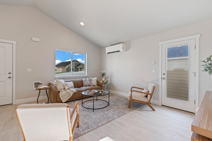 Furnished interior view inside a new home in Feather Ridge, Redmond (Image 9).
