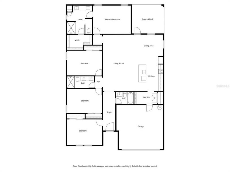 2D floor plan layout of this home in , Spring Hill, FL (Image 5). 2D floor plan layout of this home in , Spring Hill, FL (Image 5).