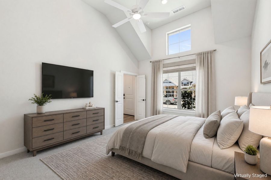 Furnished interior view inside a new home in Woodbridge Villas, Wylie (Image 15).