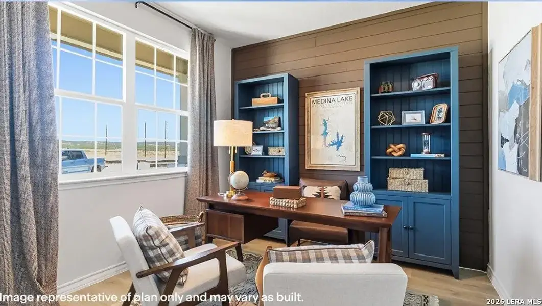 Furnished interior view inside a new home in Riverstone at Westpointe, San Antonio (Image 22).