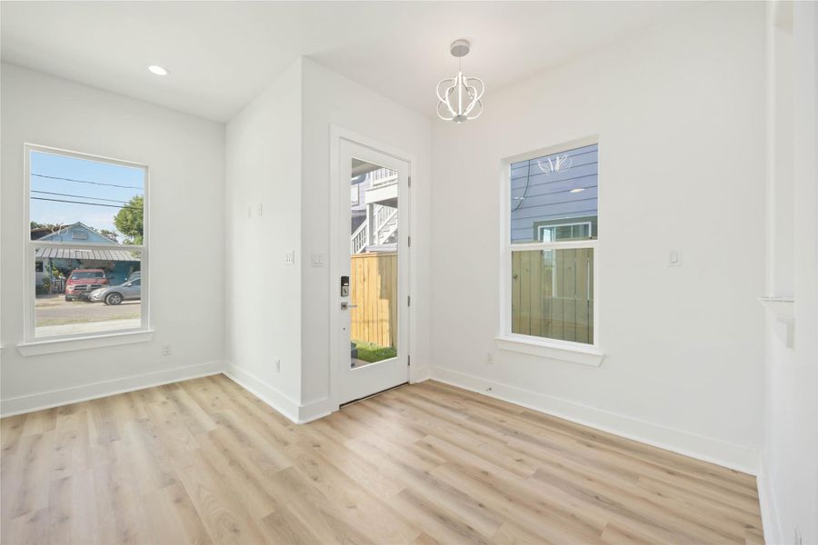 Spacious, unfurnished interior of a new home in , Houston (Image 13). Spacious, unfurnished interior of a new home in , Houston (Image 13).