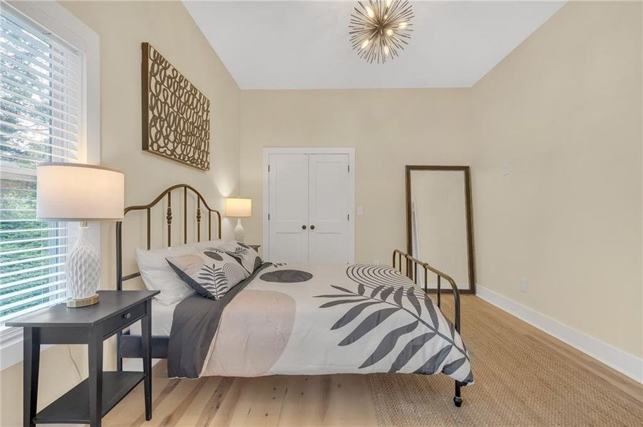 Furnished interior view inside a new home in , Atlanta (Image 17).