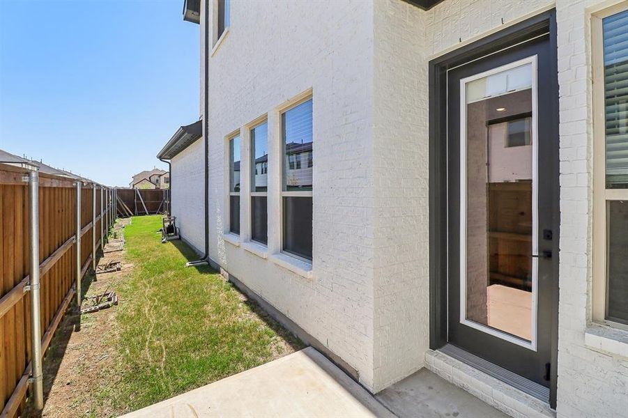 Exterior details and patio area of a home in , Arlington (Image 3).